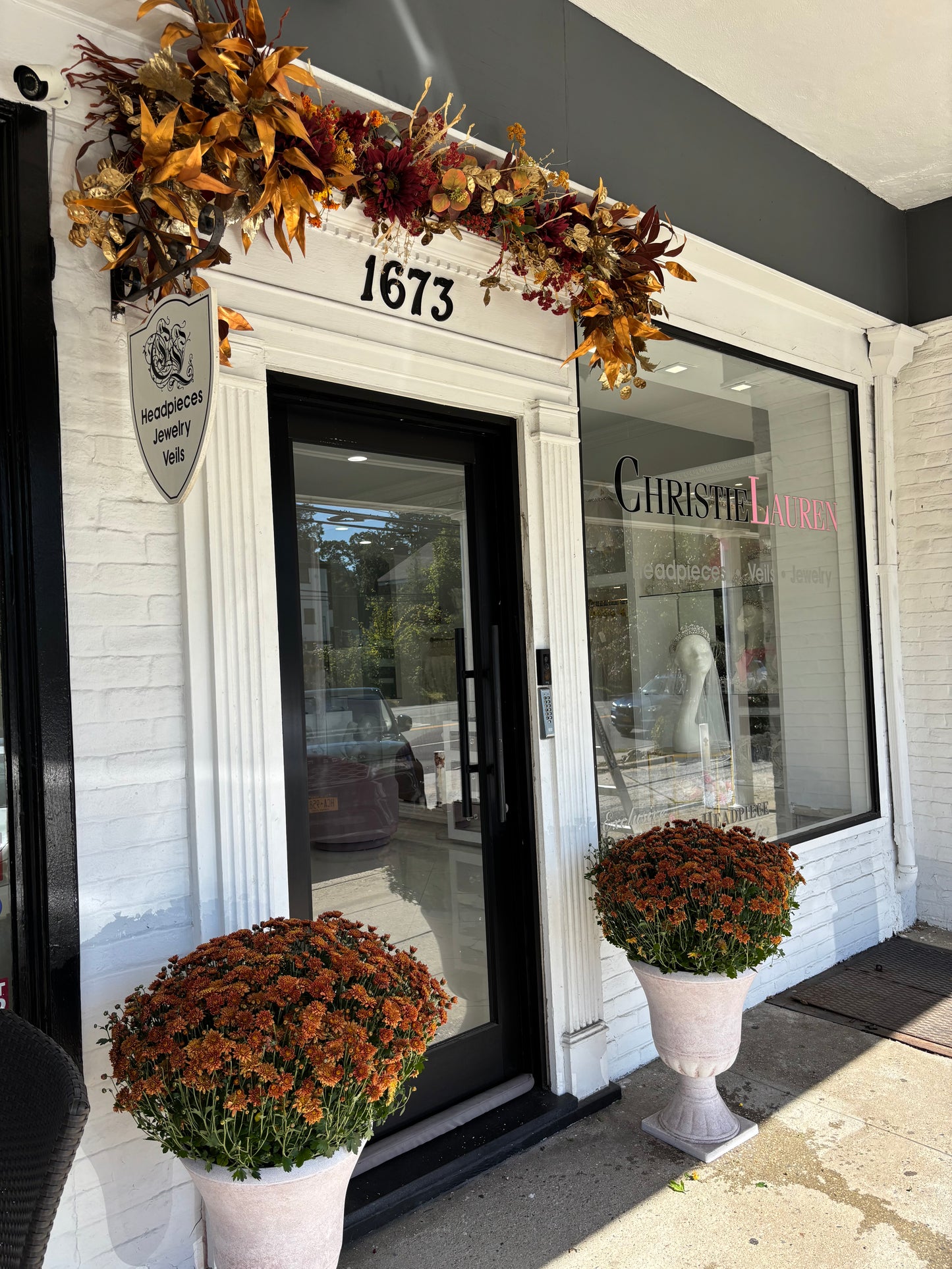 Fall Storefront Display