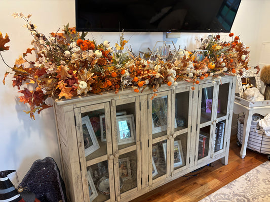 Versatile Holiday Display For Console Table or Tablescape